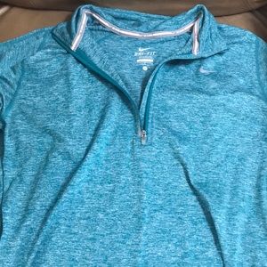 Nike Large 3/4 zip dri-fit pullover